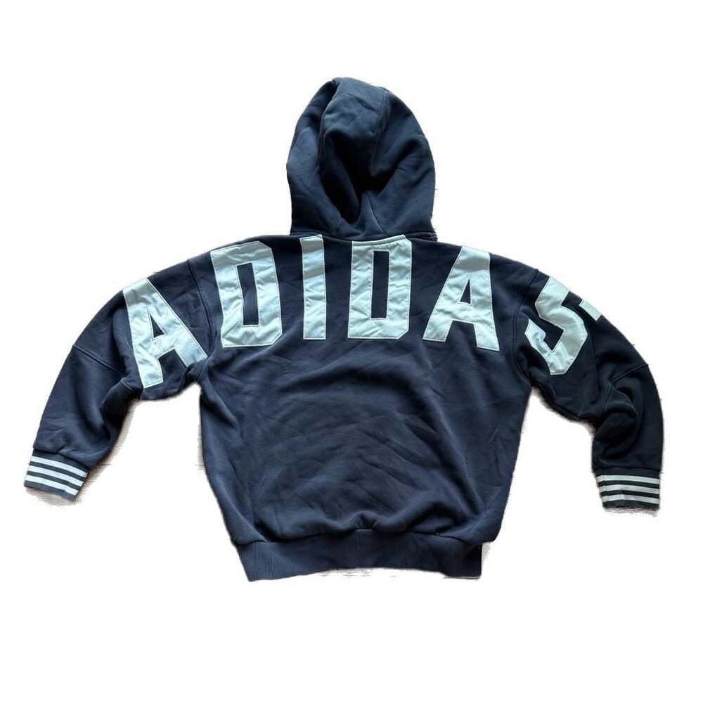 Adidas Big Spell-out Back Hit Retro Logo Hoodie Sweatshirt Streetwear